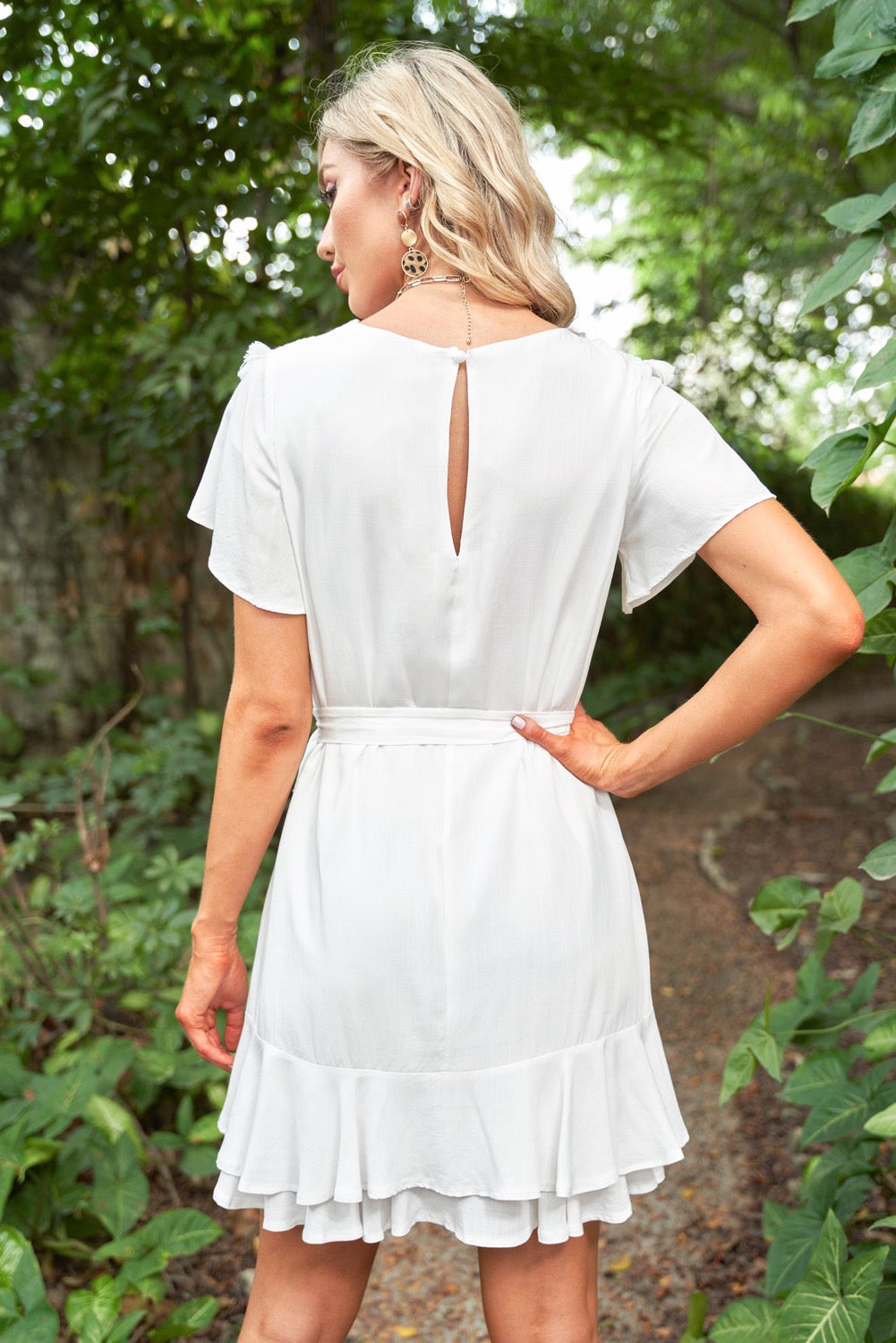 White Teasel Dress